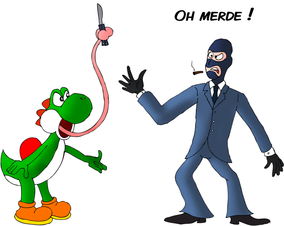 Yoshi Vs Spy By Zefrenchm Yoshi Vs Spy By Zefrenchm - Yoshi (1024x852)