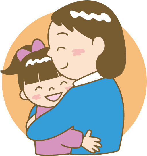 Mother Child Woman Clip Art - Mothers Love Cartoon Png (842x595)