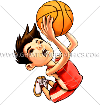 Kid Basketball Dunk - Streetball (328x385)