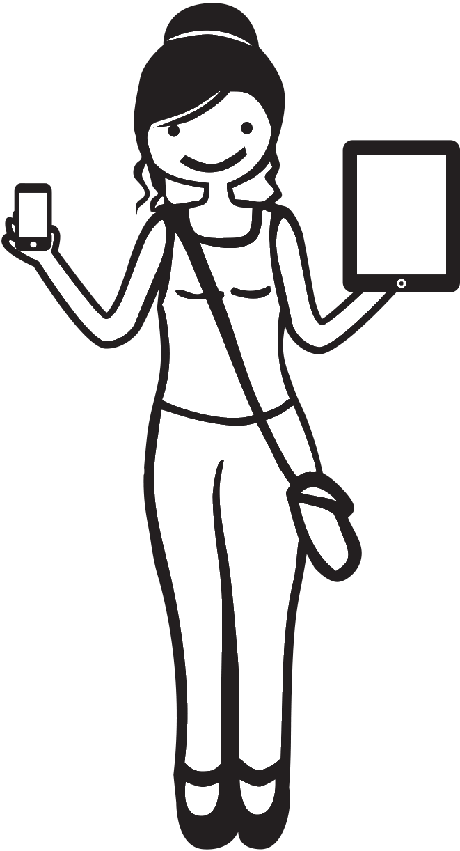 Sticker Family Mother Child Clip Art - Pegatina De Familia (661x1222)