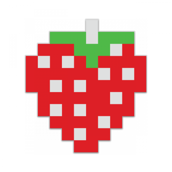 Grapes Clipart Pacman Fruit - Transparent Pac Man Fruit (600x600)