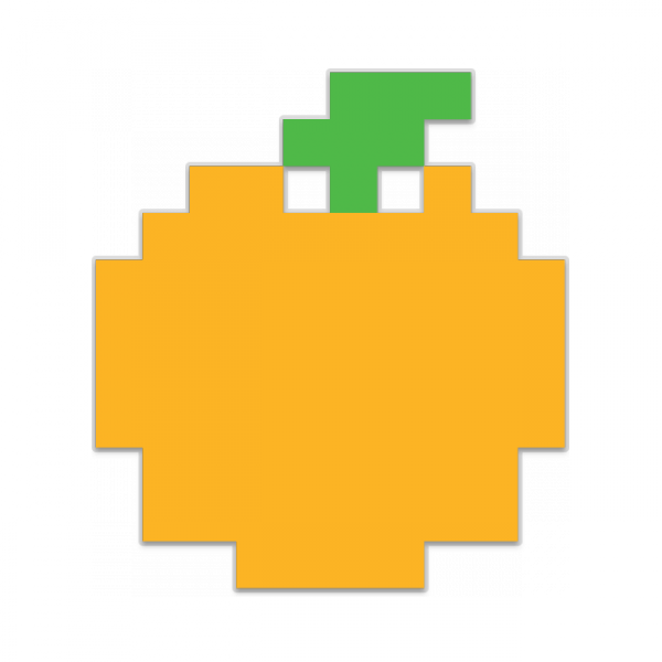 Grapes Clipart Pacman Fruit - Dark Blue Pacman Ghost (600x600)