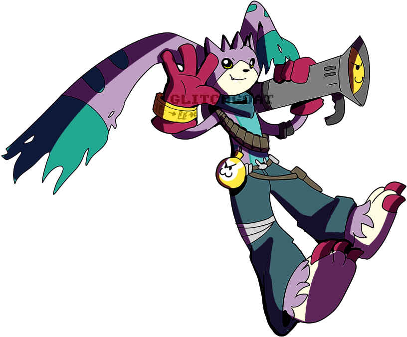 [p] Zukamon By Glitchgoat - Boom Bunny (996x732)