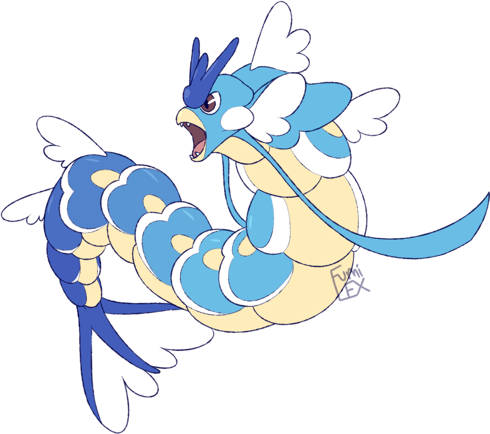 Design] Koinobori Gyarados By Fumi-lex - Koinobori (1000x868)