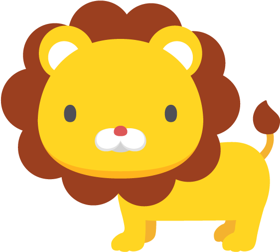 Lion Free Png And Vector - August Cai (640x640)