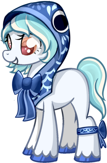 Fish Fan Pony By Xbeautifuldreamerx - Pony (400x571)
