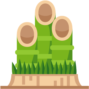 A New Years Pine Decoration Placed Outside Homes To - Illustration (1400x416)