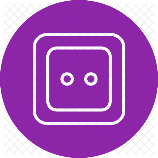 Socket Icon - Circle (512x512)