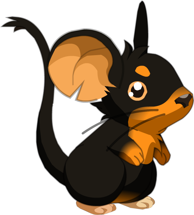 Fourrure De Rottweiler (fr) - Transformice Mouse (720x779)