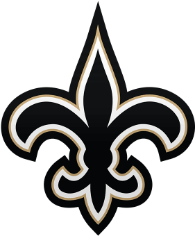 New Orleans Saints Helmet Transparent Png Stickpng - New Orleans Saints Logo Transparent (400x400)