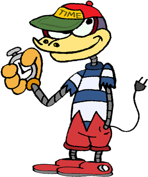 Socket The Time Dominator By The Man Of Tomorrow - Cartoon (513x592)