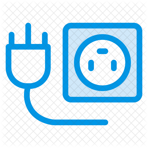 Electric Socket Icon - Einladung Zum 25 Geburtstag (512x512)