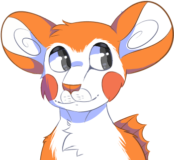 Goldfish Fur By Siothing - Cartoon (399x337)