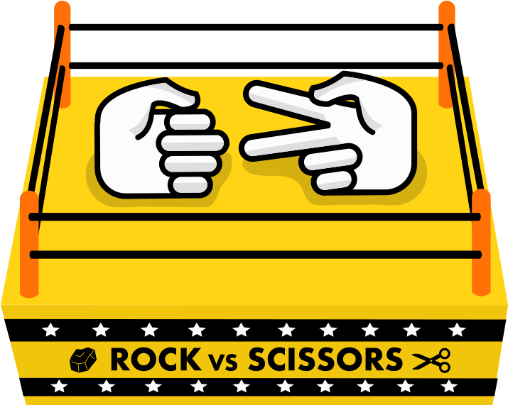 Rock Vs Scissors- Deploy 1 Rock Paper Scissors Munzee - Rock Vs Scissors- Deploy 1 Rock Paper Scissors Munzee (720x720)