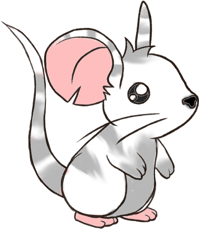 Transformice - Rato Desenho Para Colorir (700x809)
