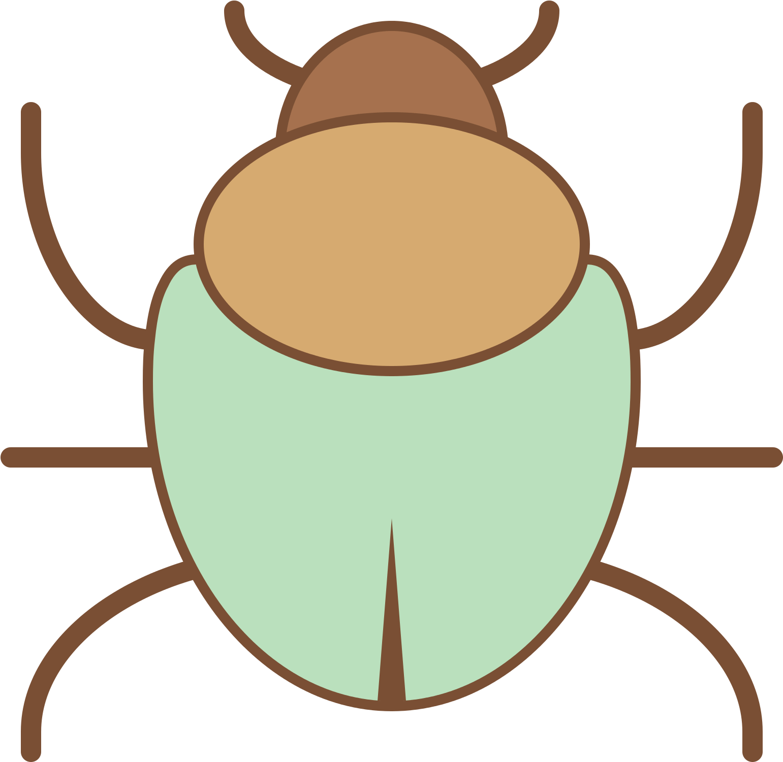 Glitch Clipart Garden Insect - Clip Art (1600x1600)