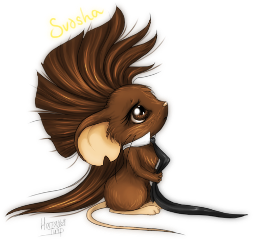 A Hungry Mouse By Krikdushi - Transformice (536x496)