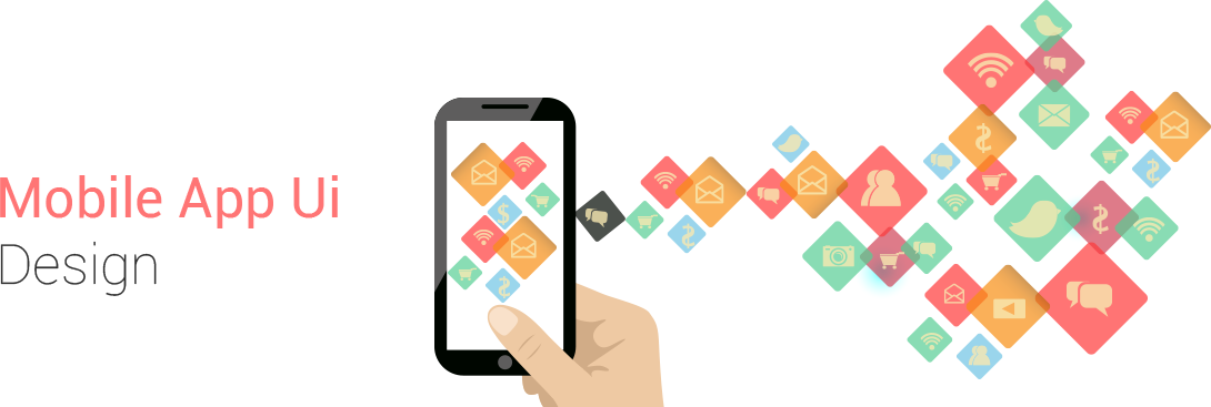 Mobile App - Mobile App Interface Png (1090x367)