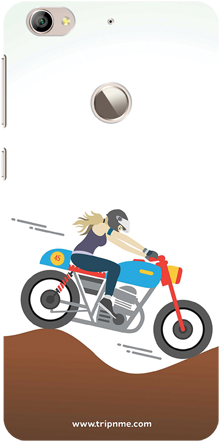 Mobile Case For Letv Le 1s Woman Biker - Mobile Phone (500x500)