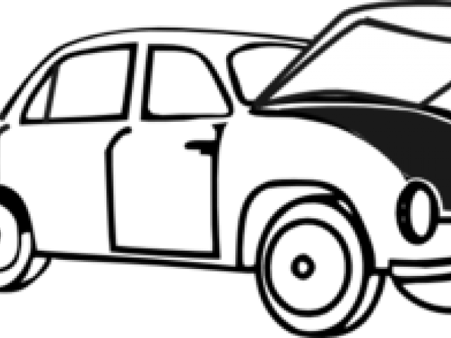 Hood Clipart Car Trunk - Land Transport Picture For Coloring (640x480)