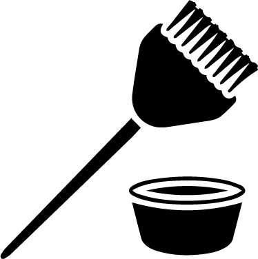 Color Correction - Hair Color Icon Png (374x376)