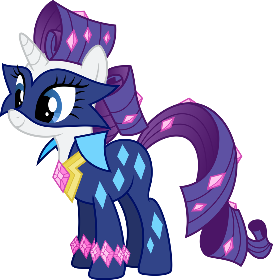 Reference Pictures - - My Little Pony Power Ponies Rarity (882x906)