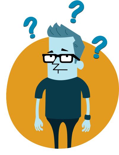 Faq Icon - Question Cartoon Icon Png (422x524)