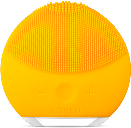 Foreo Luna Mini™ 2 Sunflower Yellow - Foreo Luna Mini 2 - Fuchsia (425x523)