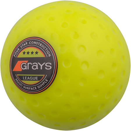Grays Hockey League Yellow - Grays League Hockey Ball White (450x450)