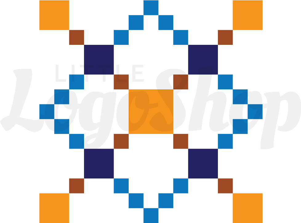 Thunder Badge Pixelart (1000x1000)