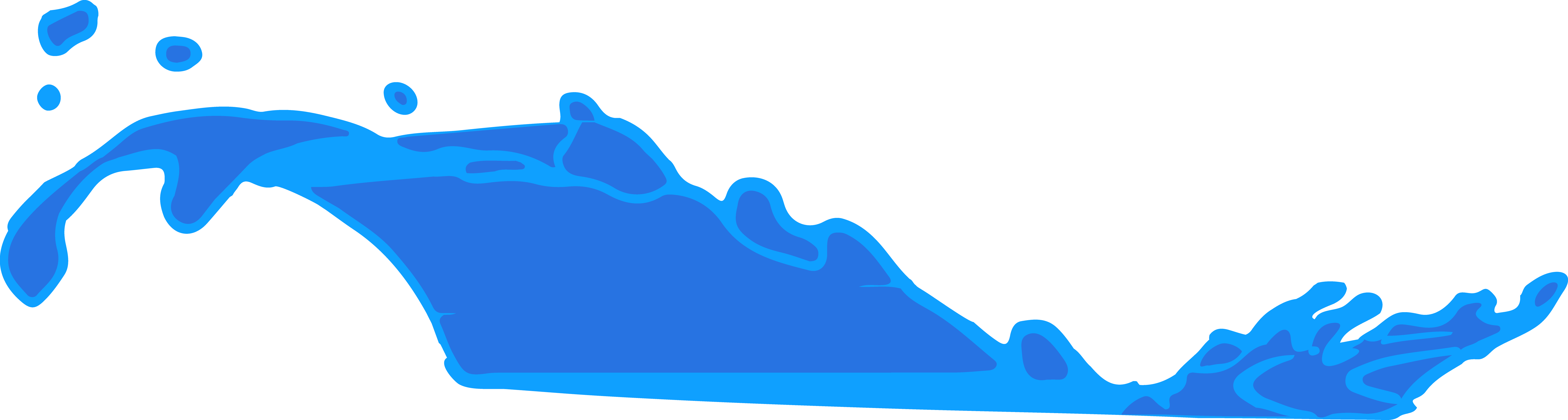 Splash Image Png - Clip Art (7052x1889)