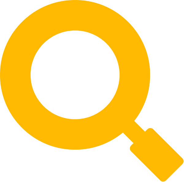 Yellow Search Logo Png (600x595)