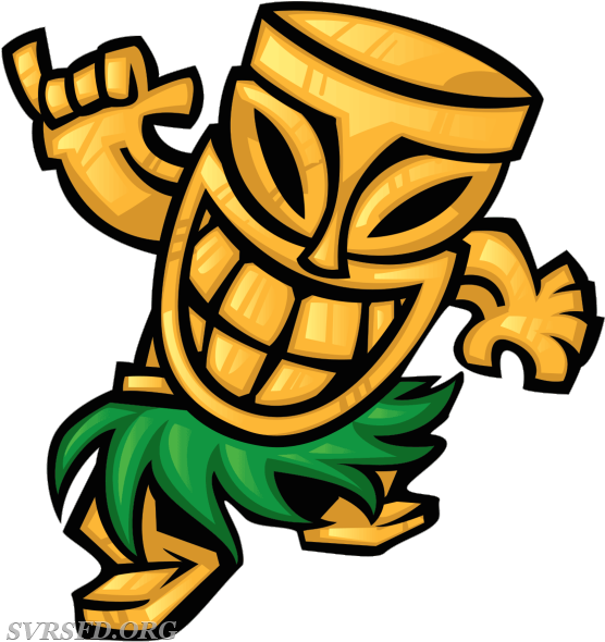 No Caption - Tiki Surf Png (556x600)