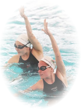 Training Session With Carolyn - Swimming Pool (291x417)