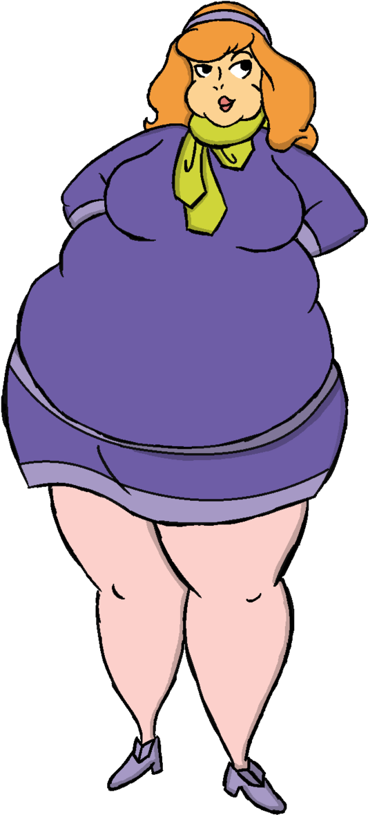 Bbw Daphne Blake By Sinkcandycentral - Deviantart (630x1267)