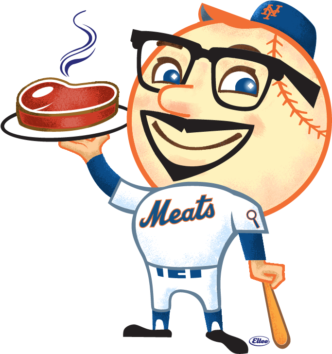Awesome Stuff Larry - Logos And Uniforms Of The New York Mets (828x806)
