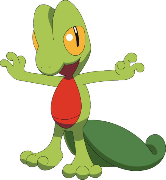 Team Rocket Aria Delphox Aromatisse Scottie Treecko - Pokemon Treecko (551x599)