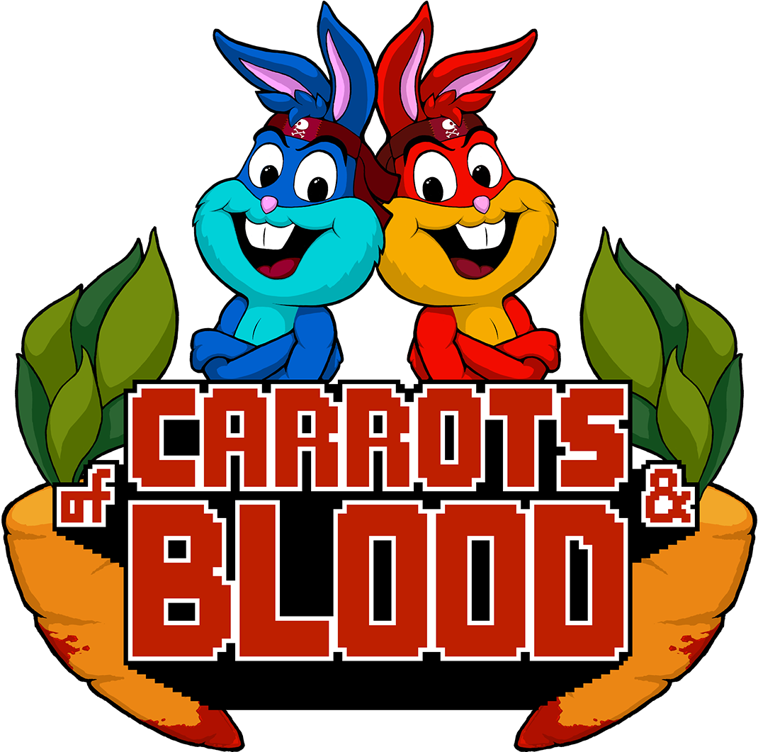 Hello Fellow Gamedevs, - Carrots And Blood Logo (1920x1080)