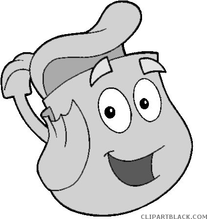 Dora Backpack Tools Free Black White Clipart Images - Dora The Explorer (447x470)