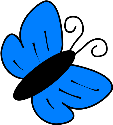 Purple Butterfly Clip Art (600x498)