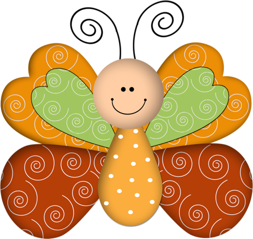 Butterflies°• - ‿✿⁀ - Dibujos Infantiles Mariposas (500x473)