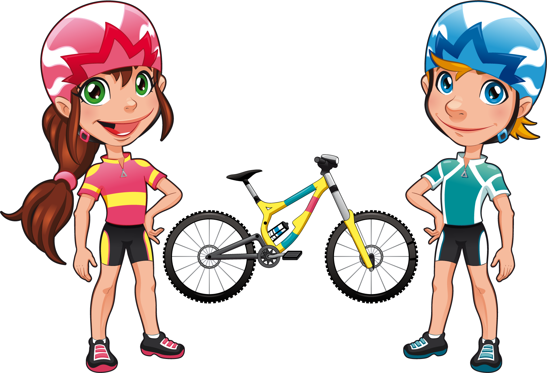 Bicycle Cycling Royalty-free Illustration - Ciclista Desenho (1752x1195)