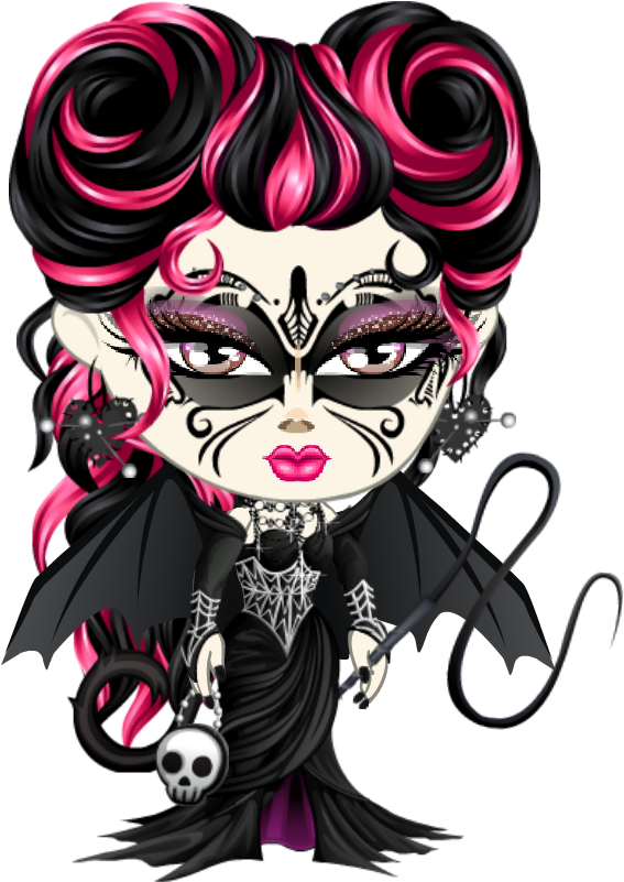 Elegant Halloween - Illustration (600x800)