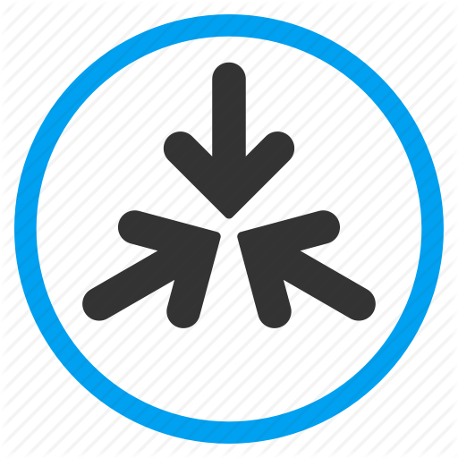 Impact Arrows Flat Icon Royalty Free Vector Image - Everglades Alligator Farm (512x512)