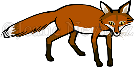 Vixen - Fuchs Clipart (520x260)