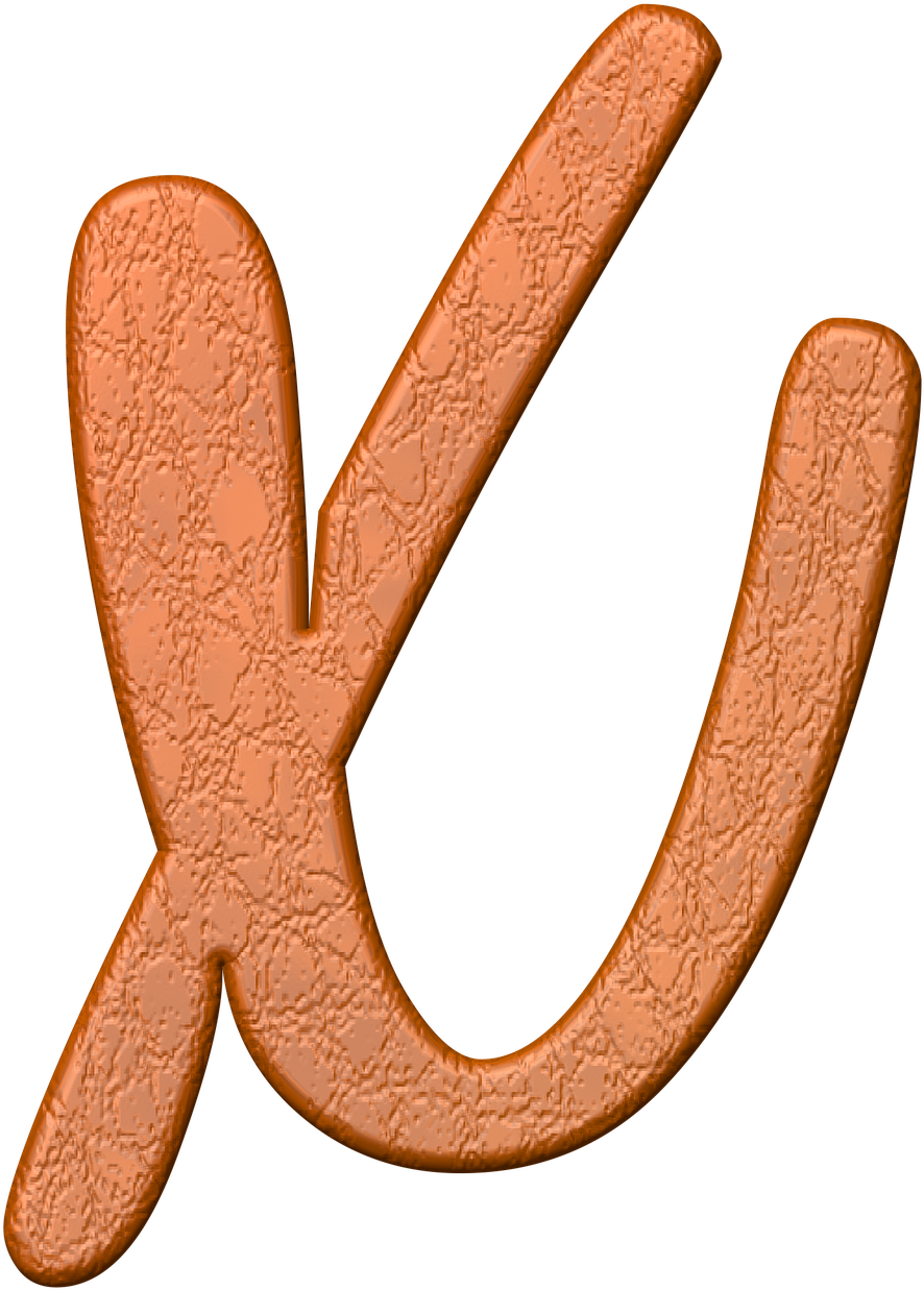 X Scrapbooking Letter Deco Png Image - Scrapbooking (1280x1280)