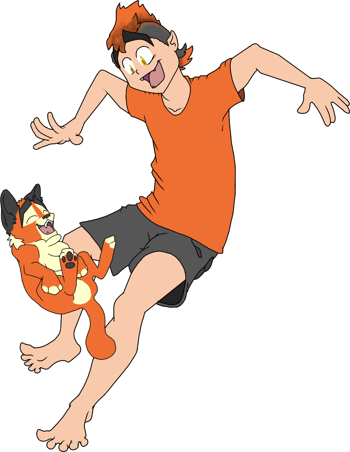 Golden Aura Of The Light - Cartoon (1186x1531)