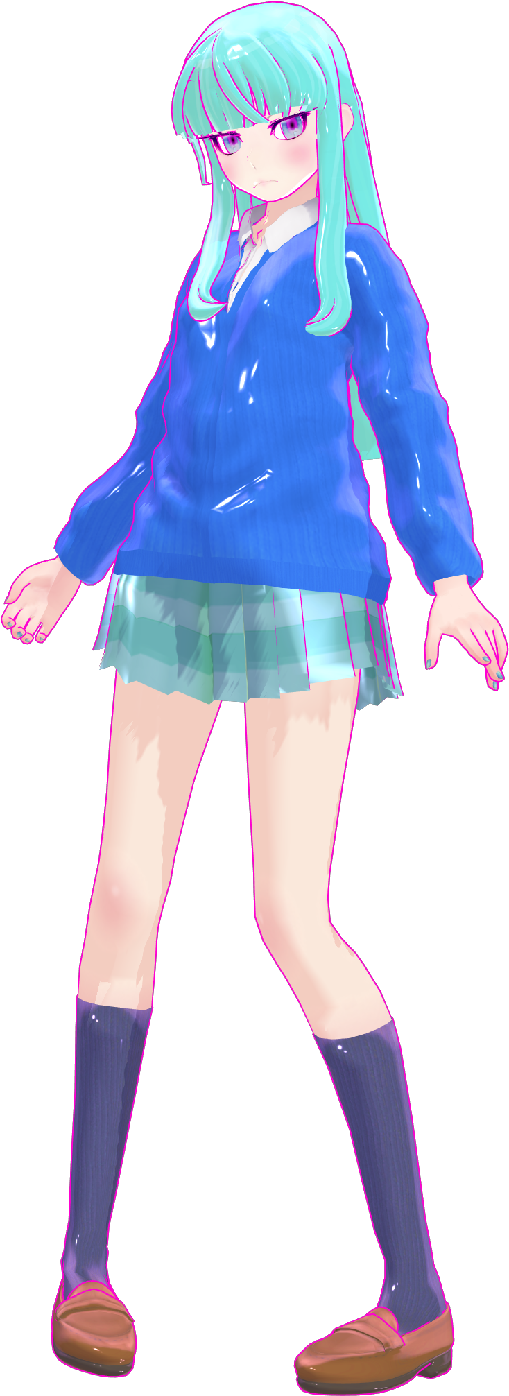 Girl // Model Dl - Daoko Girl Render (1200x2100)