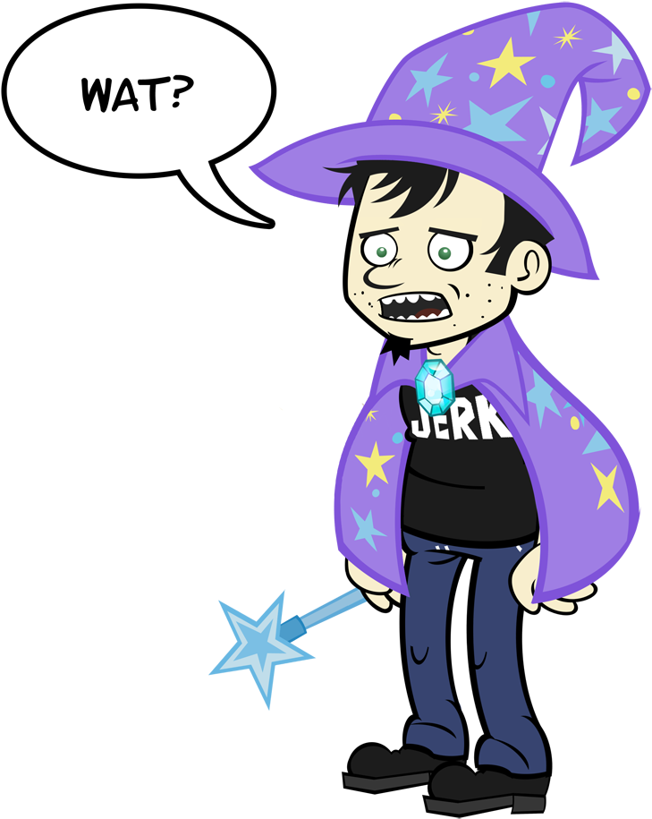 Pixelkitties, Dan, Dan Vs, Magical Turn Of Events, - Great And Powerful Trixie Vector (831x1000)