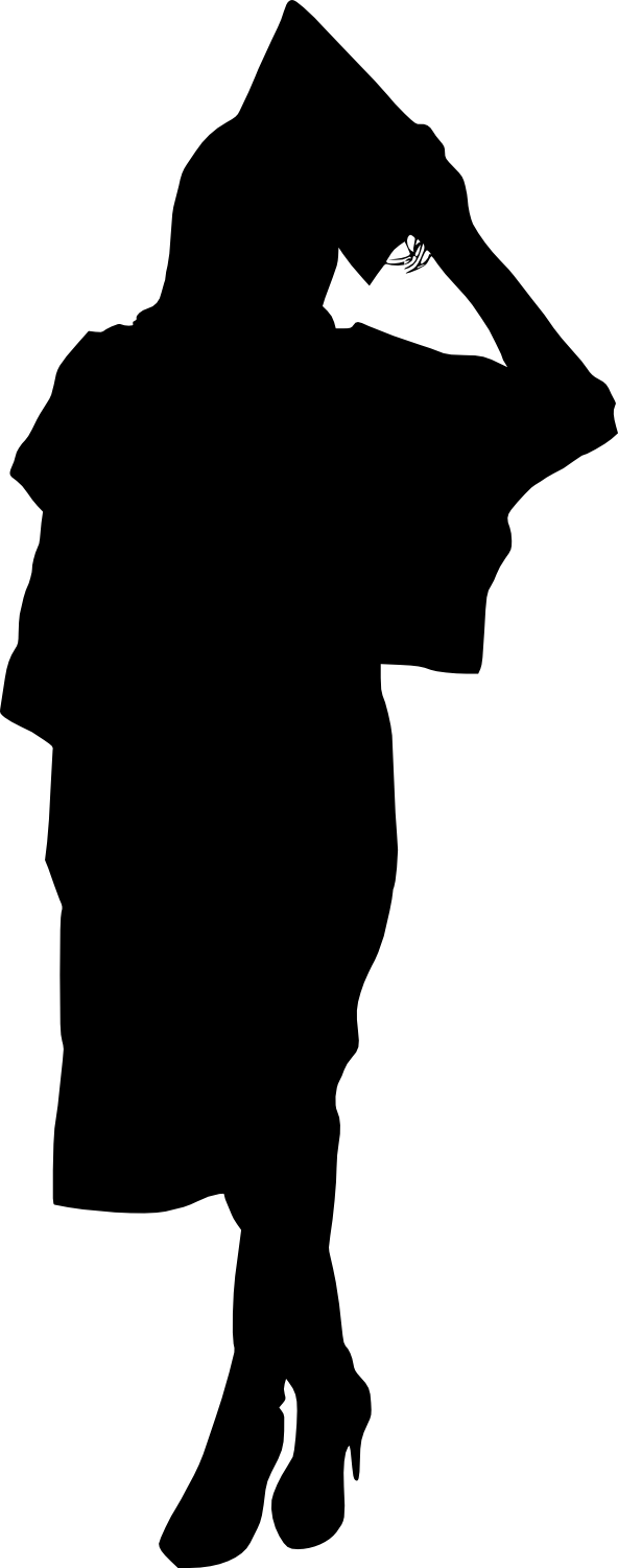 Free Download - Employee Silhouette (592x1500)